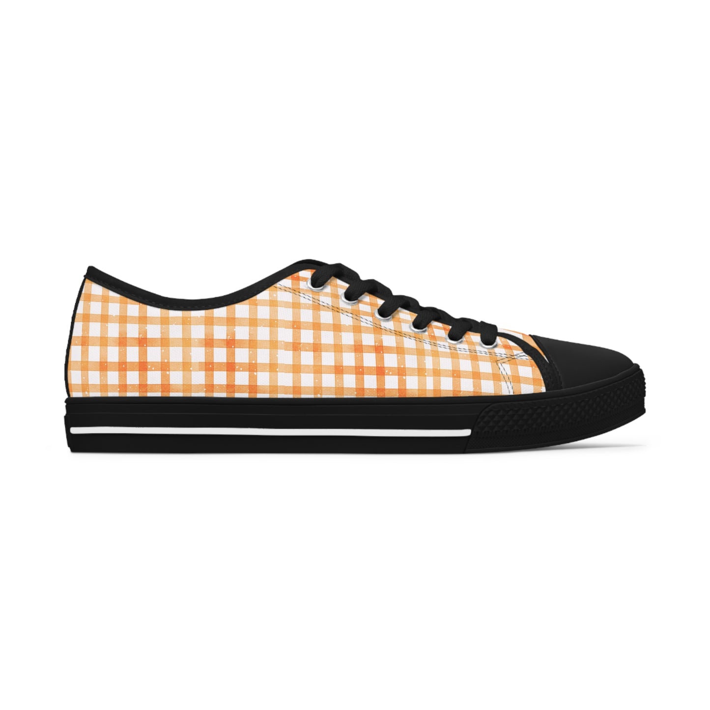 Walking on SUNSHINE Orange Tennis shoes. White sole or Black