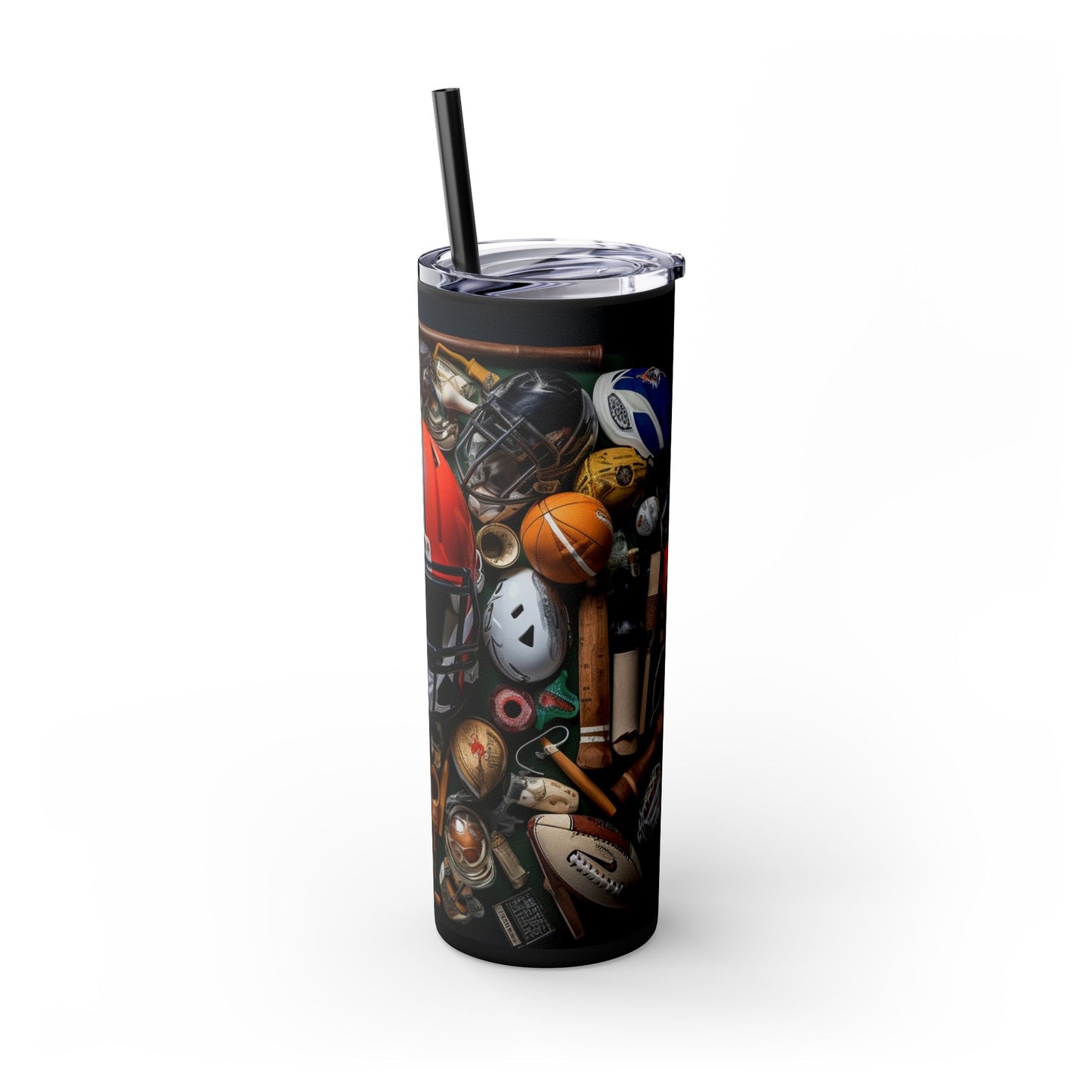 Your sport or mine.  A tumbler to honor, all the sports we play.