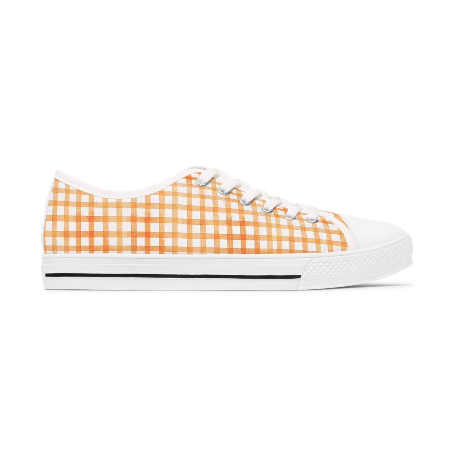 Walking on SUNSHINE Orange Tennis shoes. White sole or Black