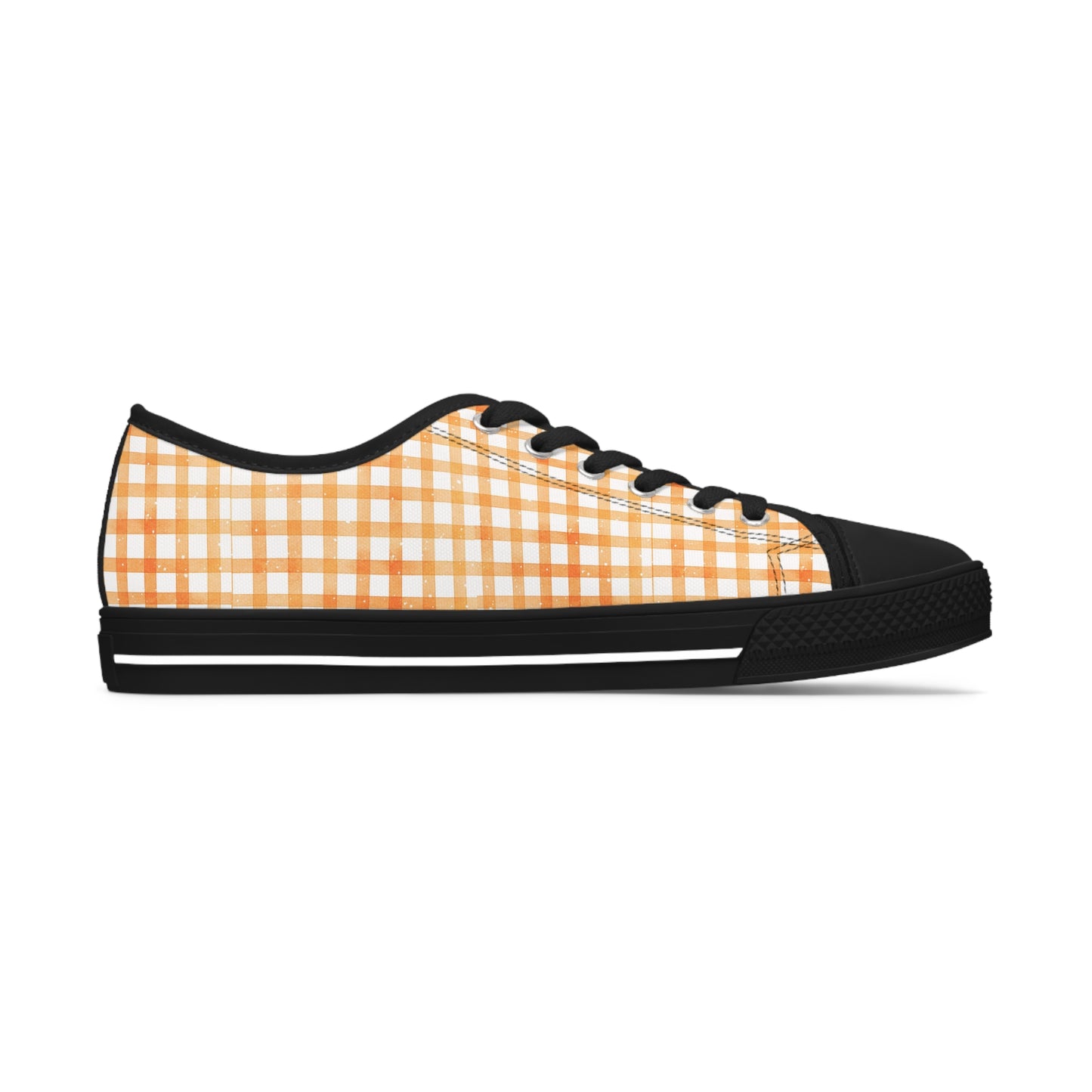 Walking on SUNSHINE Orange Tennis shoes. White sole or Black